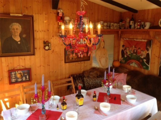 Gartenhaus der Nachbarn