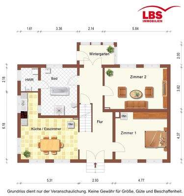 Grundriss Erdgeschoss