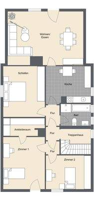 Grundriss Dachgeschoss