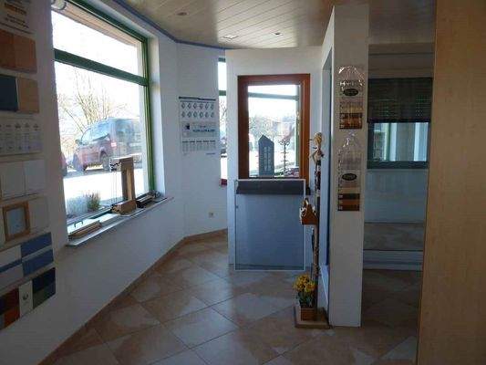 attraktiver Ausstellungsbereich