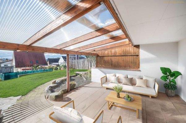 Terrasse  - animiert