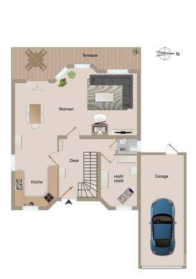 Grundriss Erdgeschoss