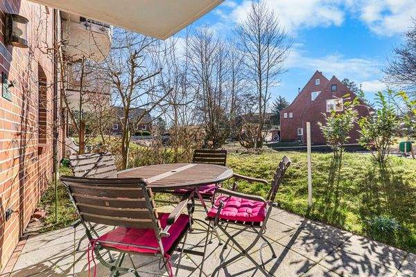 Überdachte Terrasse