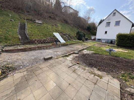 Gartenansicht (Baugrundstück)