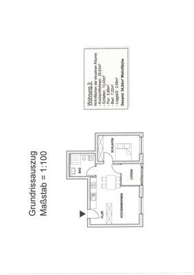 Grundriss Wohnung 3