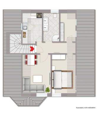 Grundriss Obergeschoss