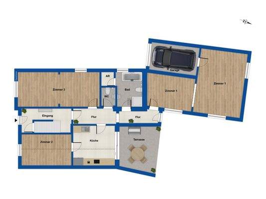 Grundriss Erdgeschoss