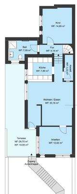 Grundriss Untergeschoss