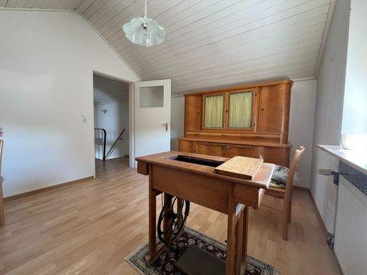 Und im Dachgeschoss: Zimmer 1,