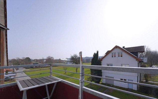 Blick vom Suedbalkon!