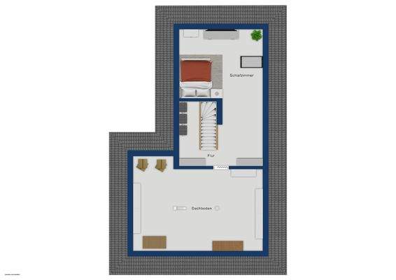 unverbindlicher Grundriss DG