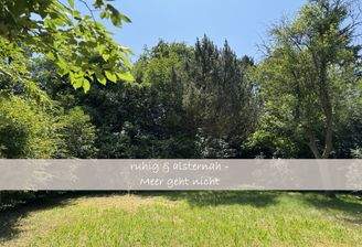 Alsternahes Baugrundstück