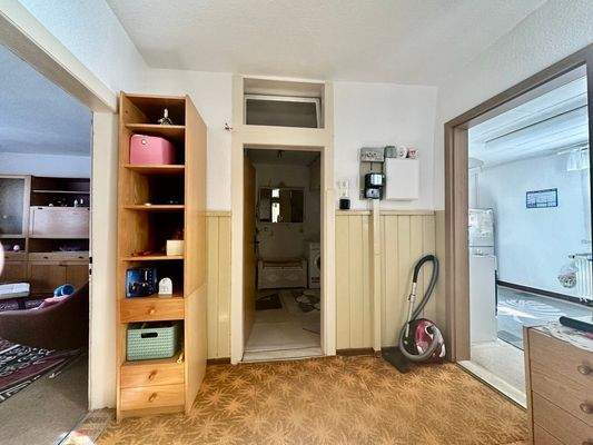 Blick zum Hauswirtschaftsraum