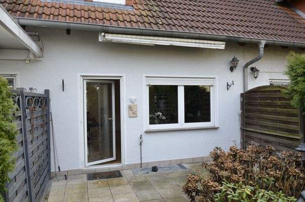 Ansicht von der Terrasse