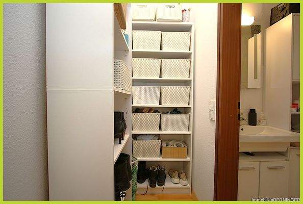 Nische als Staufläche