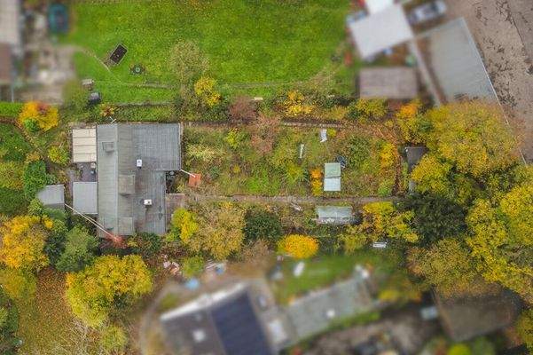 Luftansicht hinteres Grundstück