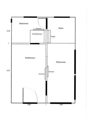 Grundriss Sommerhaus