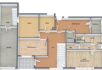 Nickenich - 3D - Erdgeschoss