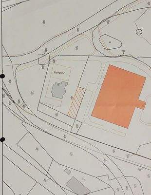 Lageplan (linkes Gebäude)