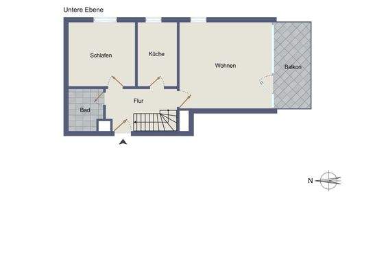 Grundriss-Illustration