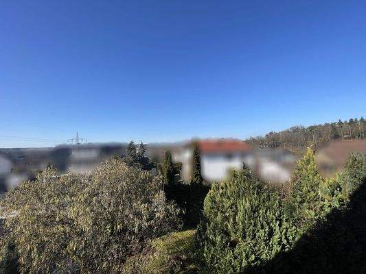 herrlicher Ausblick über Mainburg