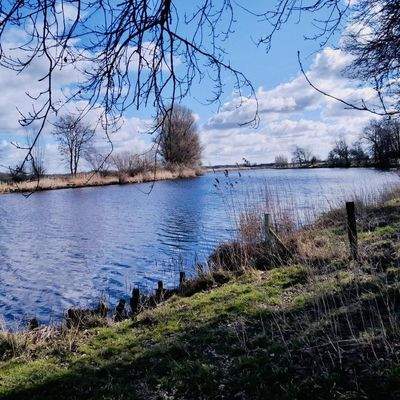 Badestelle an der Eider