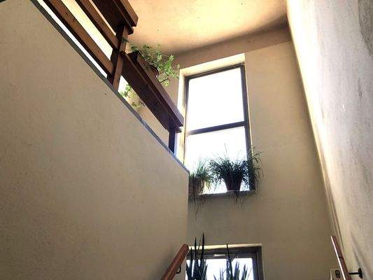 Treppenhaus zum Wohnbereich