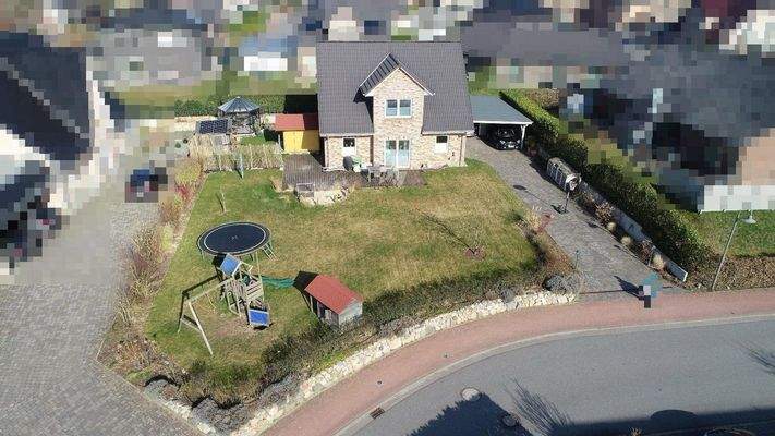 Grundstück von Vorne