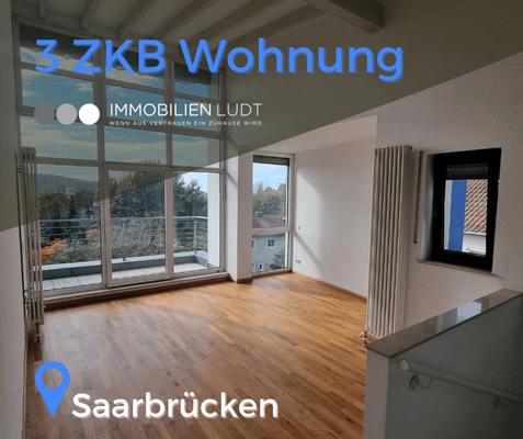 3ZKB Wohnung mit Balkon in Saarbruecken-Immobilien