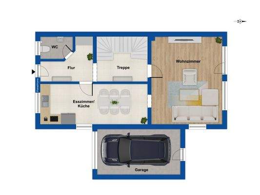 Grundriss Erdgeschoss