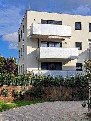 Blick zum Balkon im 2. Stock