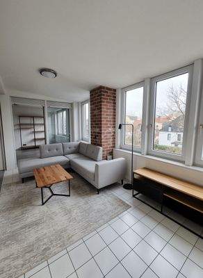 Wintergarten-verglaster Balkon - (KI generiert)