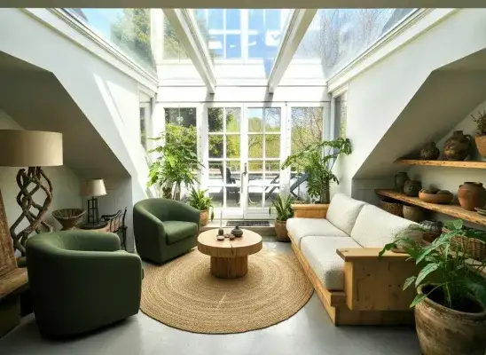 Visualisierungsbeispiel Wintergarten DG