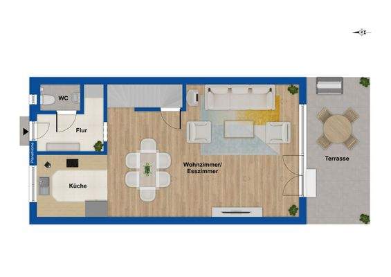 Grundriss Erdgeschoss