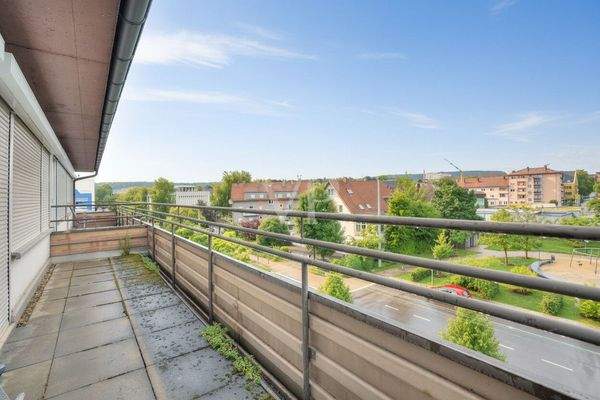 Balkonansicht Wohnung 10