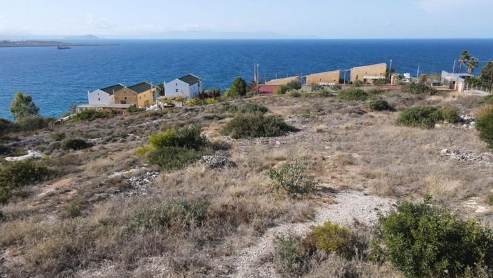 Kreta, Kalathas: Erstklassiges Grundstück zum Verkauf in Kalathas