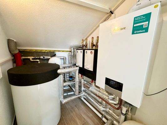 moderne Heizung, Brennwerttechnik