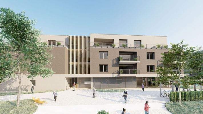 Neues Erscheinungsbild der Prinz-Fritzi-Allee (Haus D+E - 2. BA)