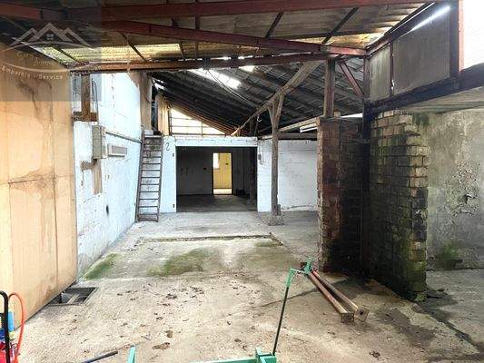 Teilansicht Scheune innen