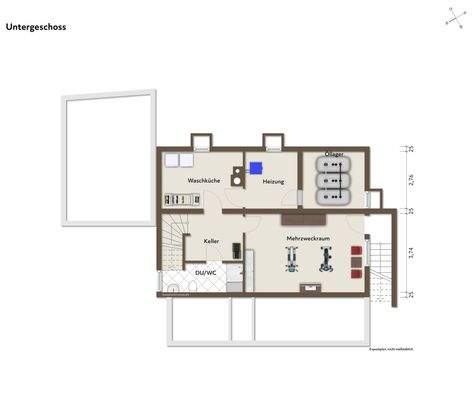 Untergeschoss Grundriss