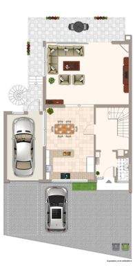 Wohnungsplan Erdgeschoss