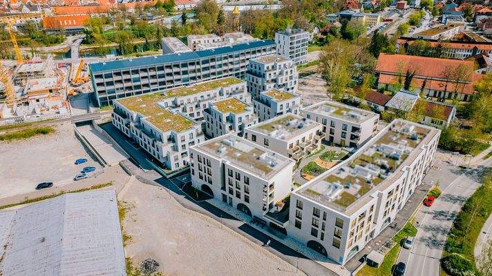 Fertiggestellte Bauabschnitte