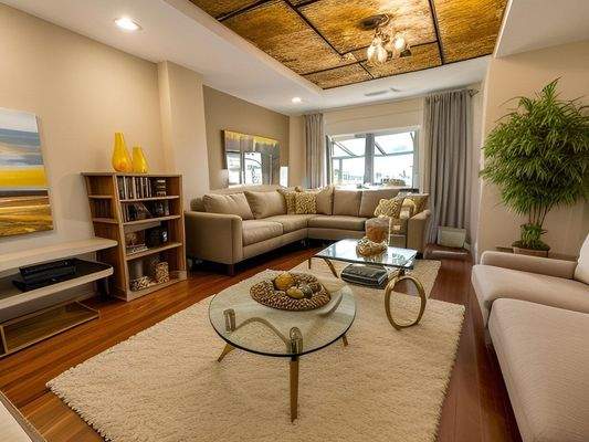 M.-Wohnzimmer Visualisierung