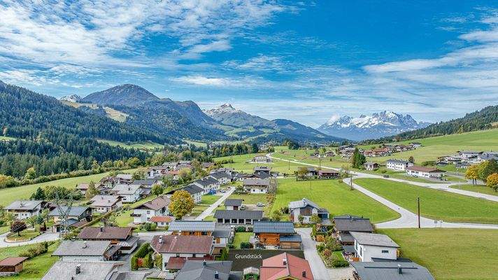 KITZIMMO-Grundstück mit Baugenehmigung kaufen - Immobilien Fieberbrunn.