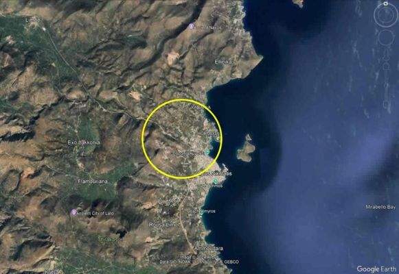 Kreta, Agios Nikolaos: Baugrundstück in Xerokampos zu verkaufen