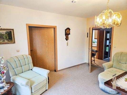 Wohnzimmer Haus Nr. 75 EG Hofseite