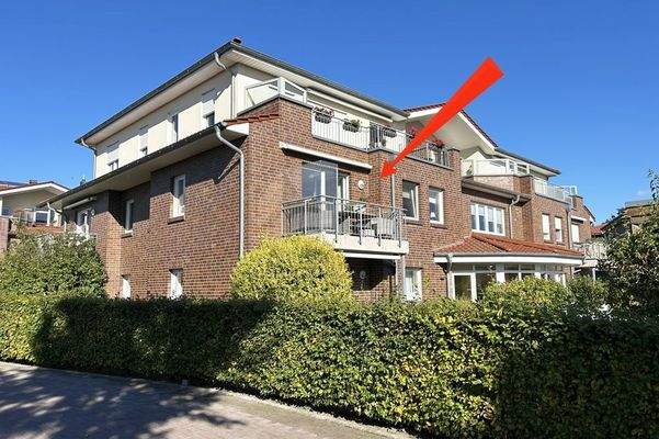 Südansicht des Gebäudes