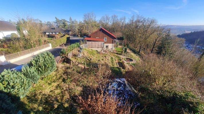 Blick aus Schlafzimmer