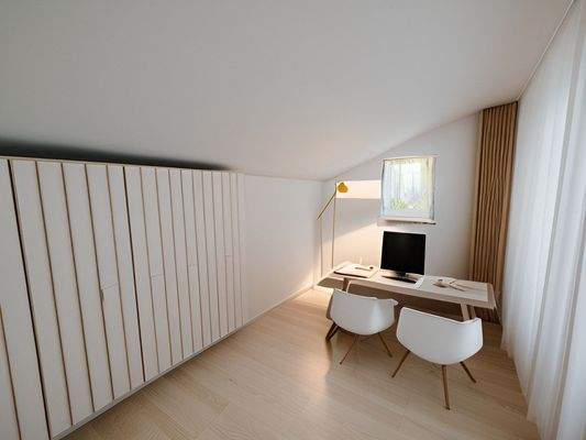 Schlafzimmer OG Homestaging