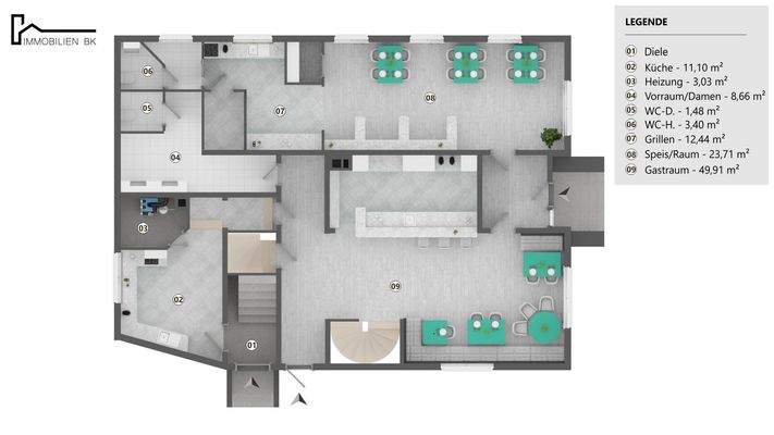 Grundriss Erdgeschoss